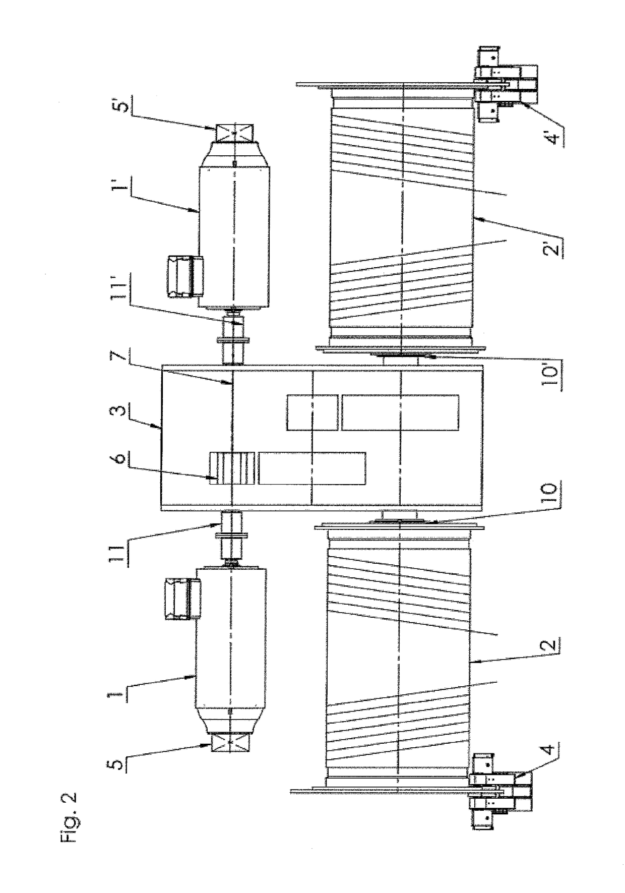 System arrangement of lifting mechanisms and method of operating the system arrangement