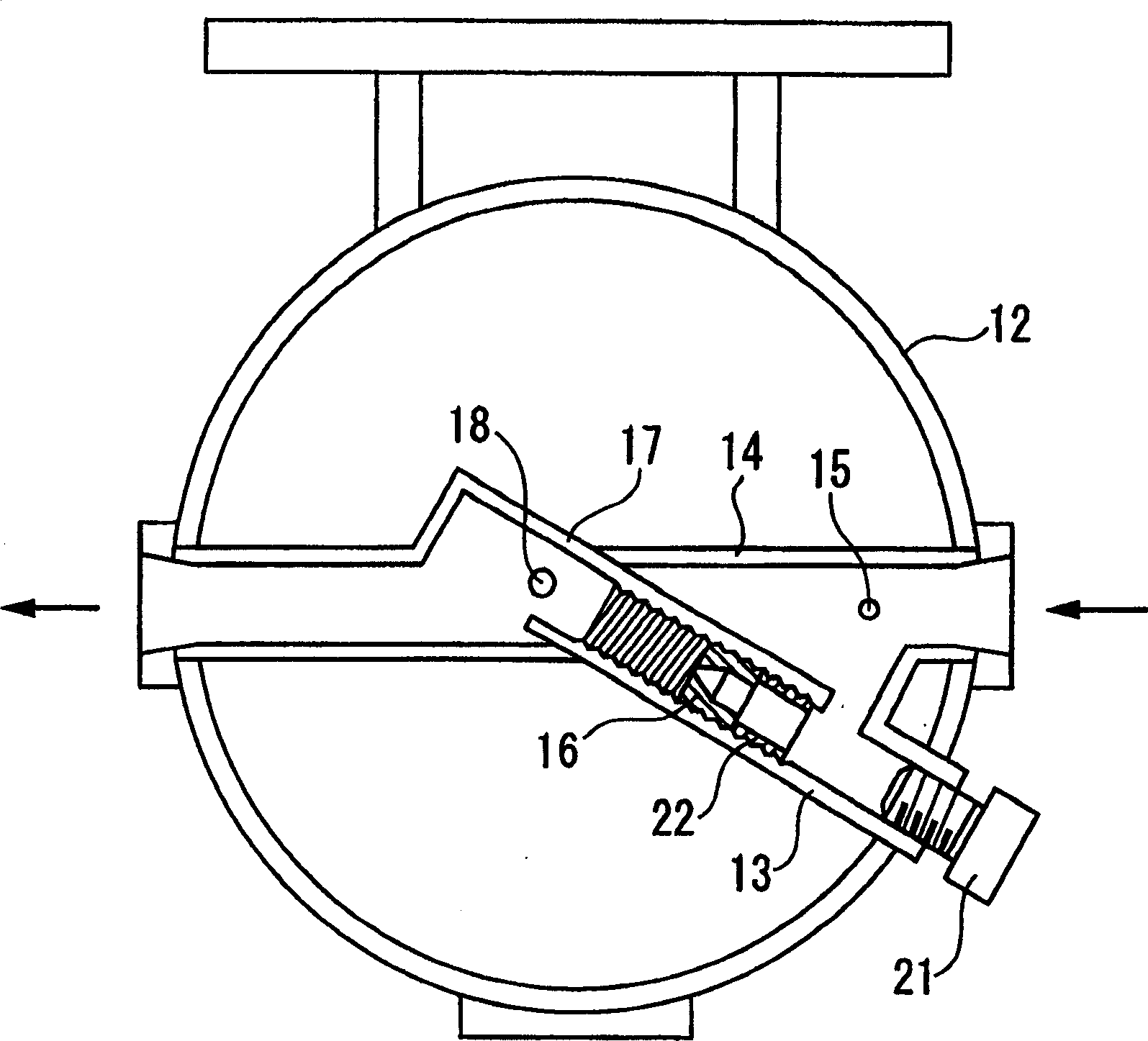 Antiskid material sprinkling apparatus