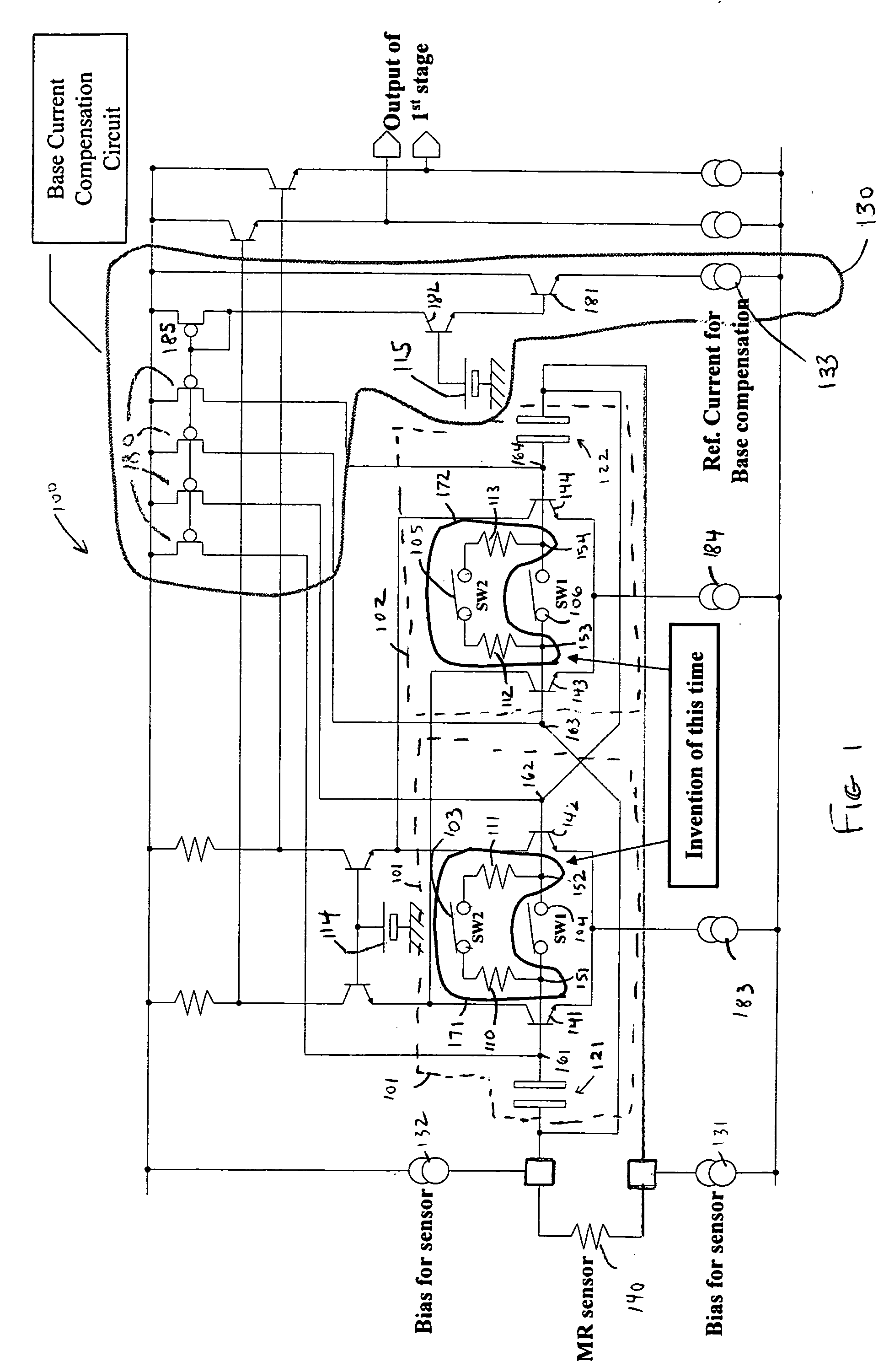 Differential preamplifier having balanced resistor network