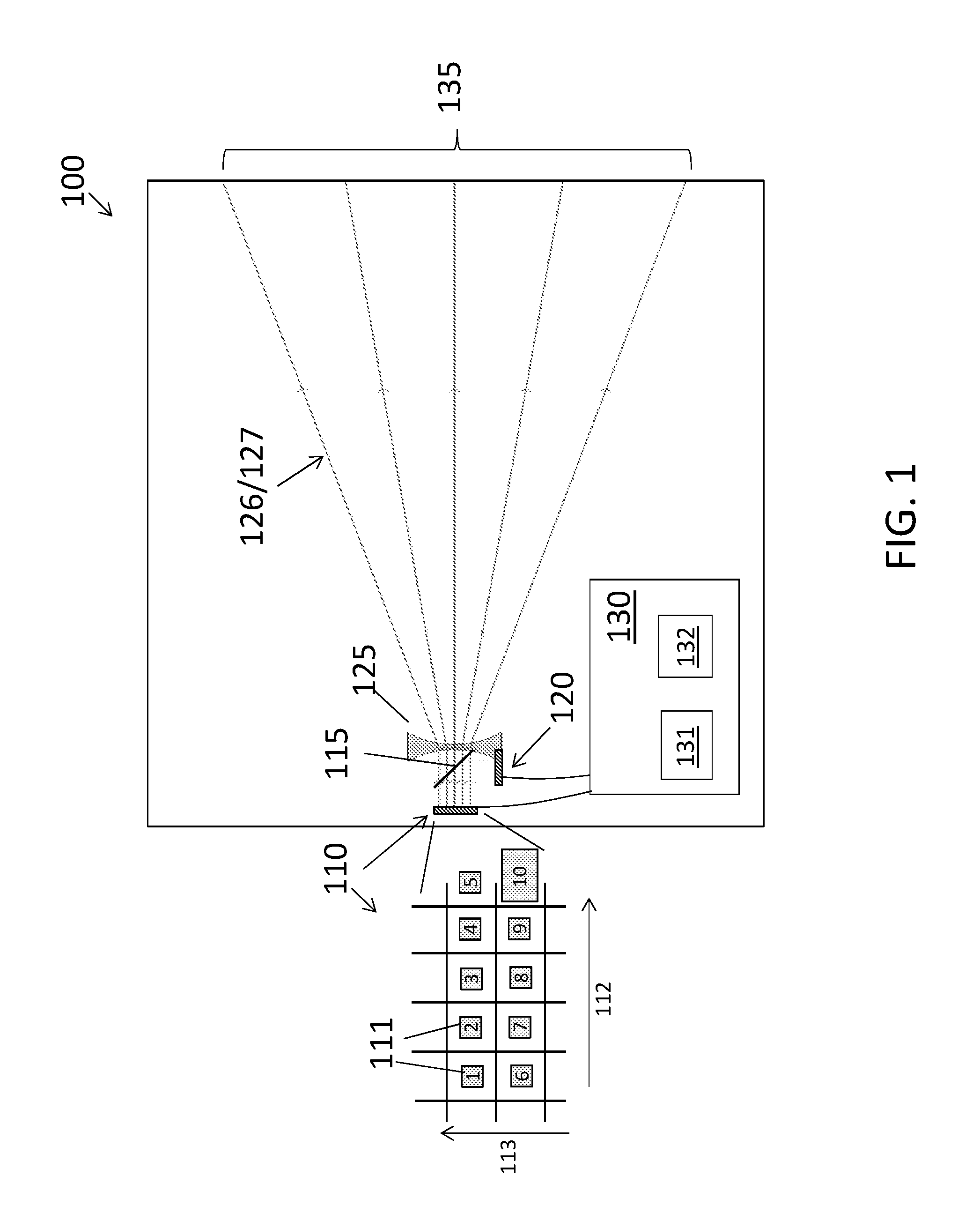 Pseudo random sequences in array lidar systems