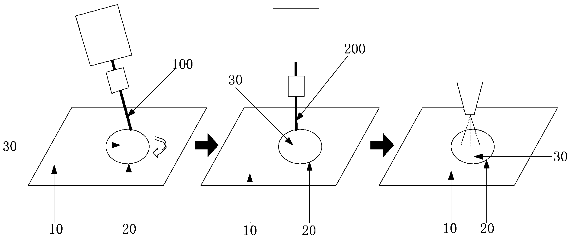 Laser drilling method and laser drilling system