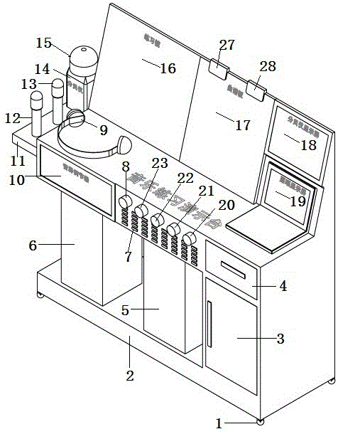 Vocal music practice demonstration platform