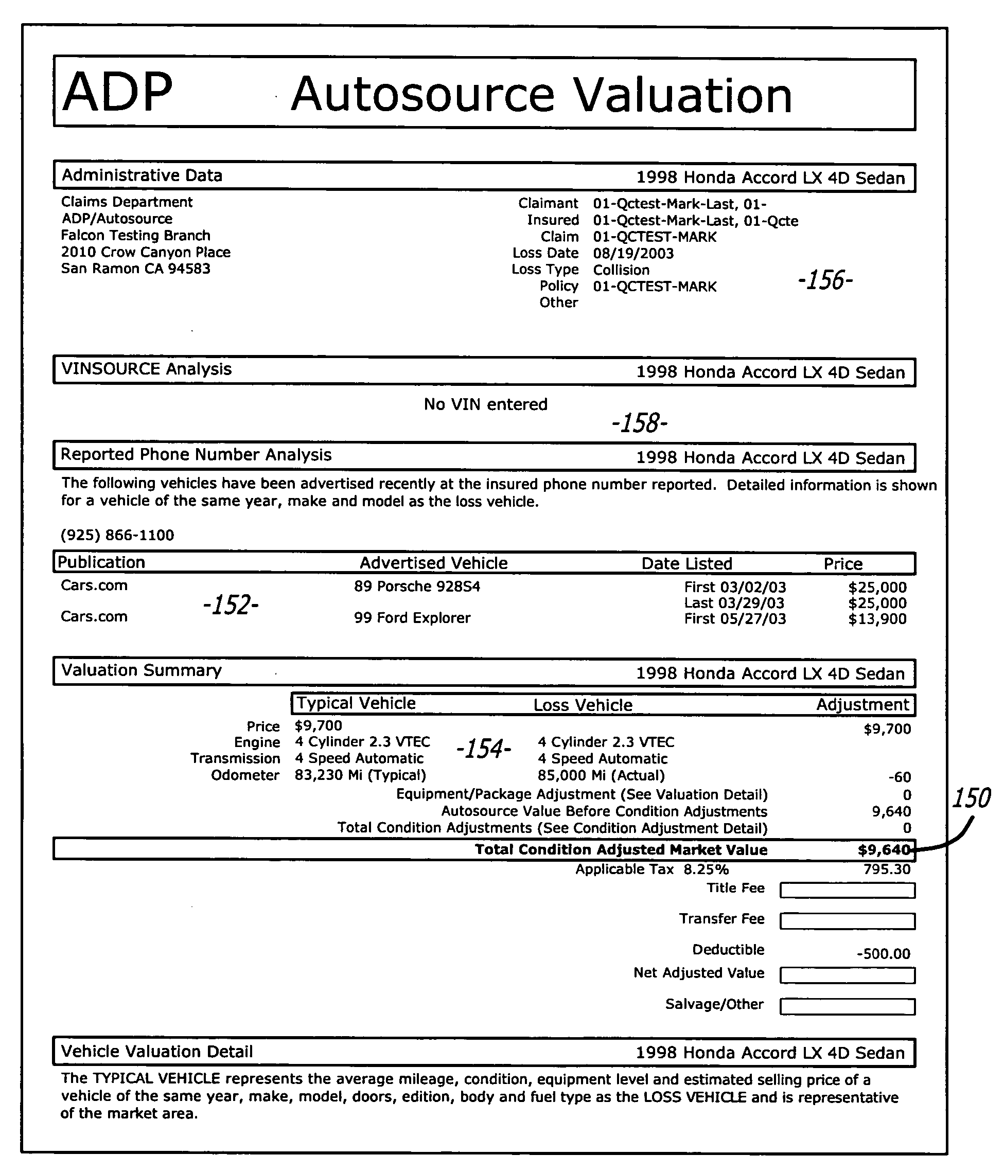 System and method for processing work products for vehicles via the world wide web