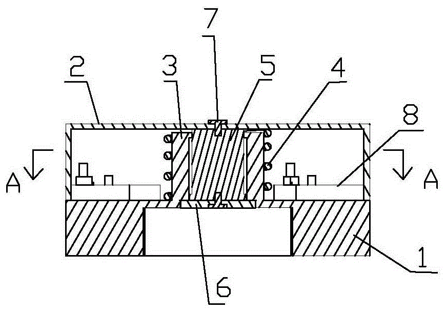 Temperature measurement alarming device for electrical equipment jointing clamp