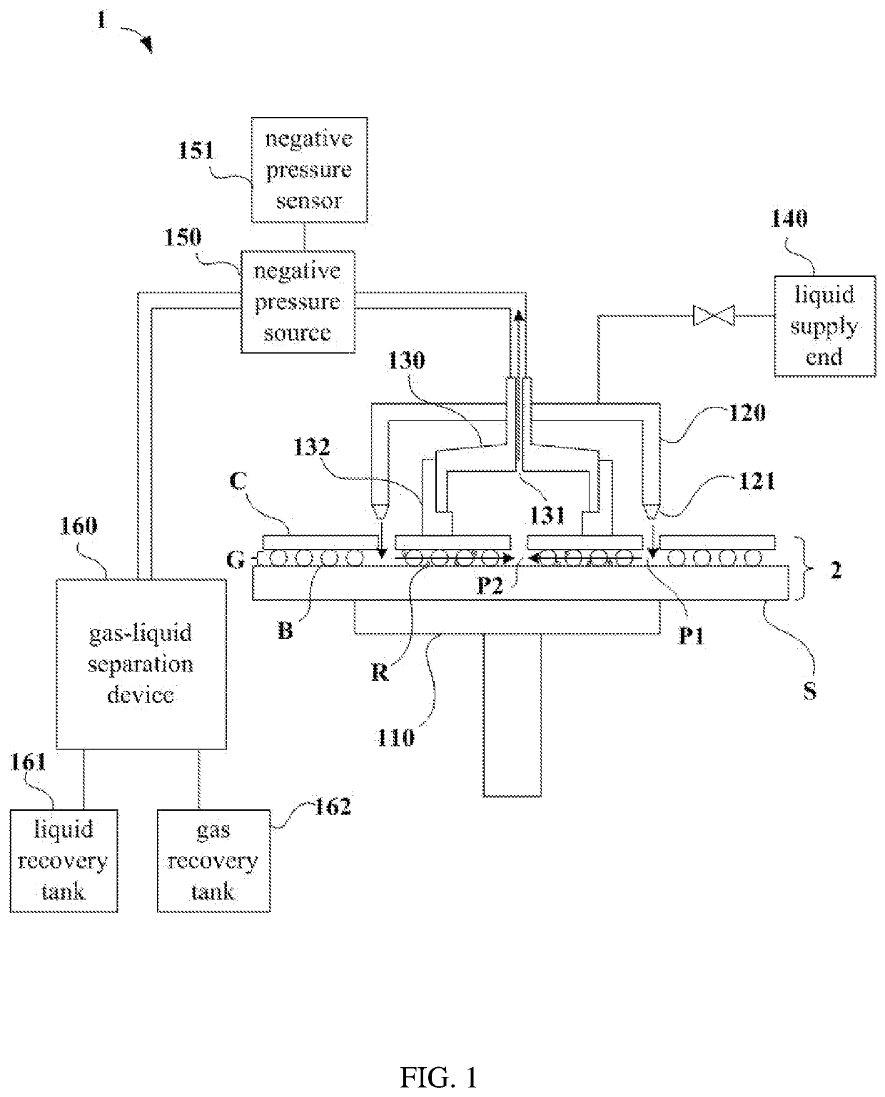 Cleaning apparatus and method for chip-stacked structure