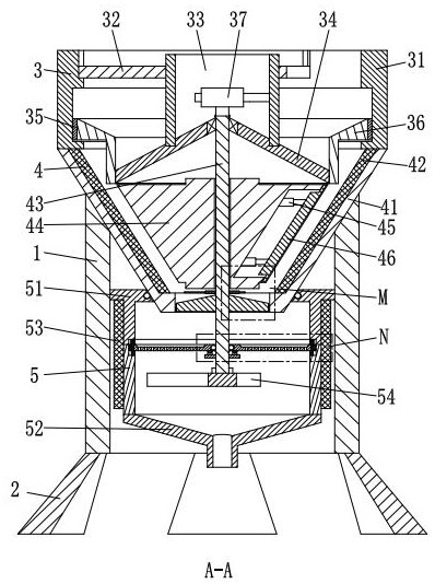 Sectional type drying treatment device for organic fertilizer material livestock and poultry manure