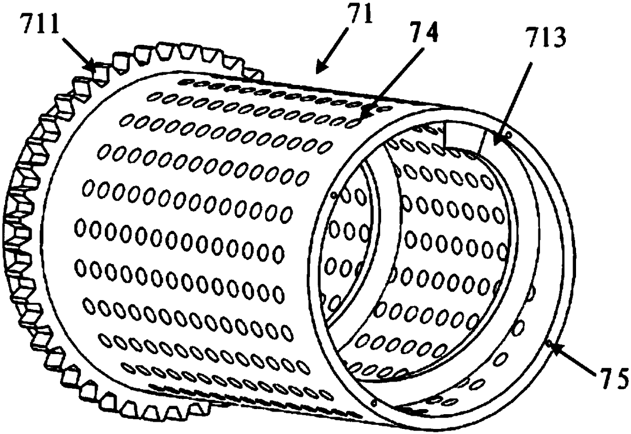 An automatic screening and collecting device for stones