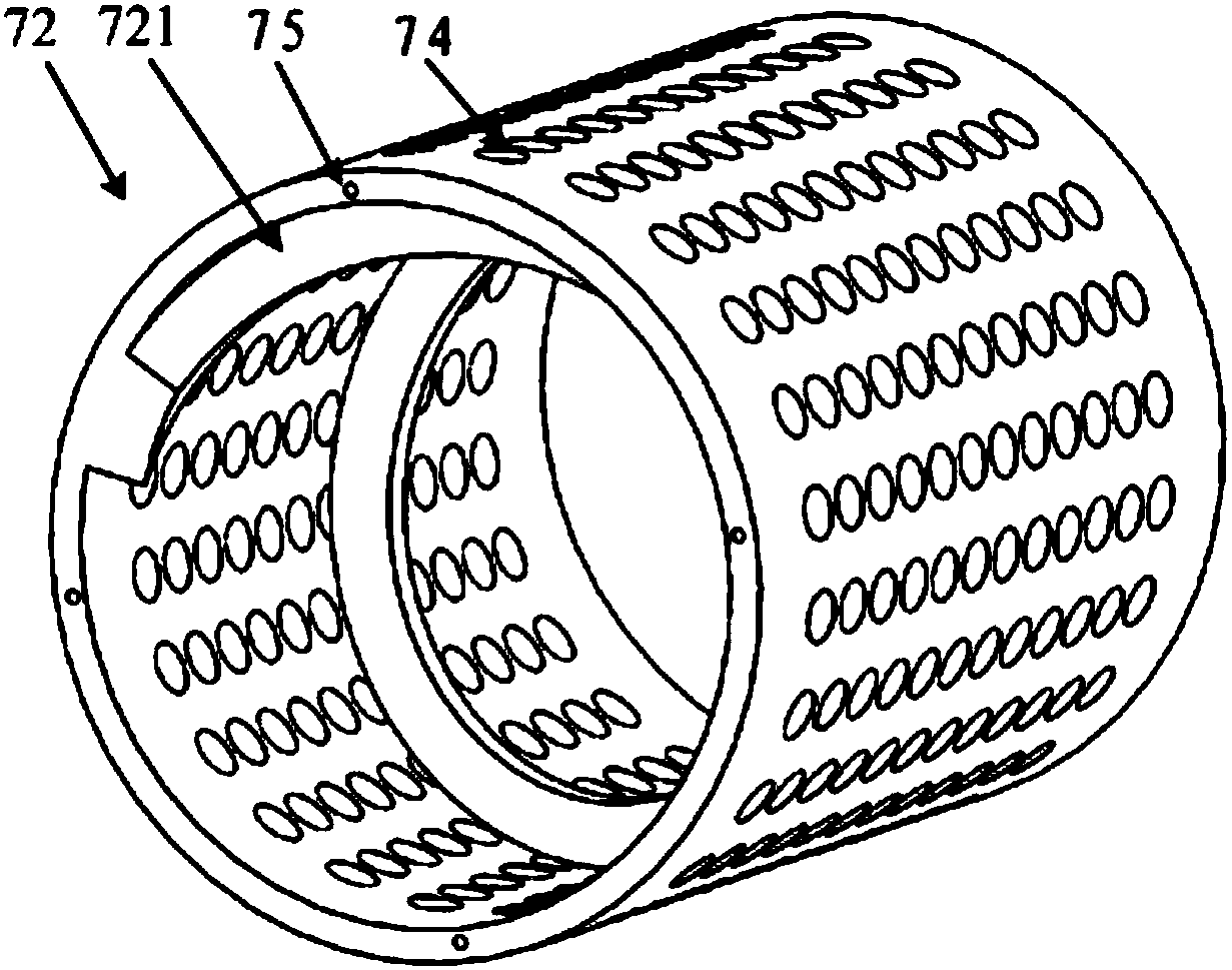 An automatic screening and collecting device for stones