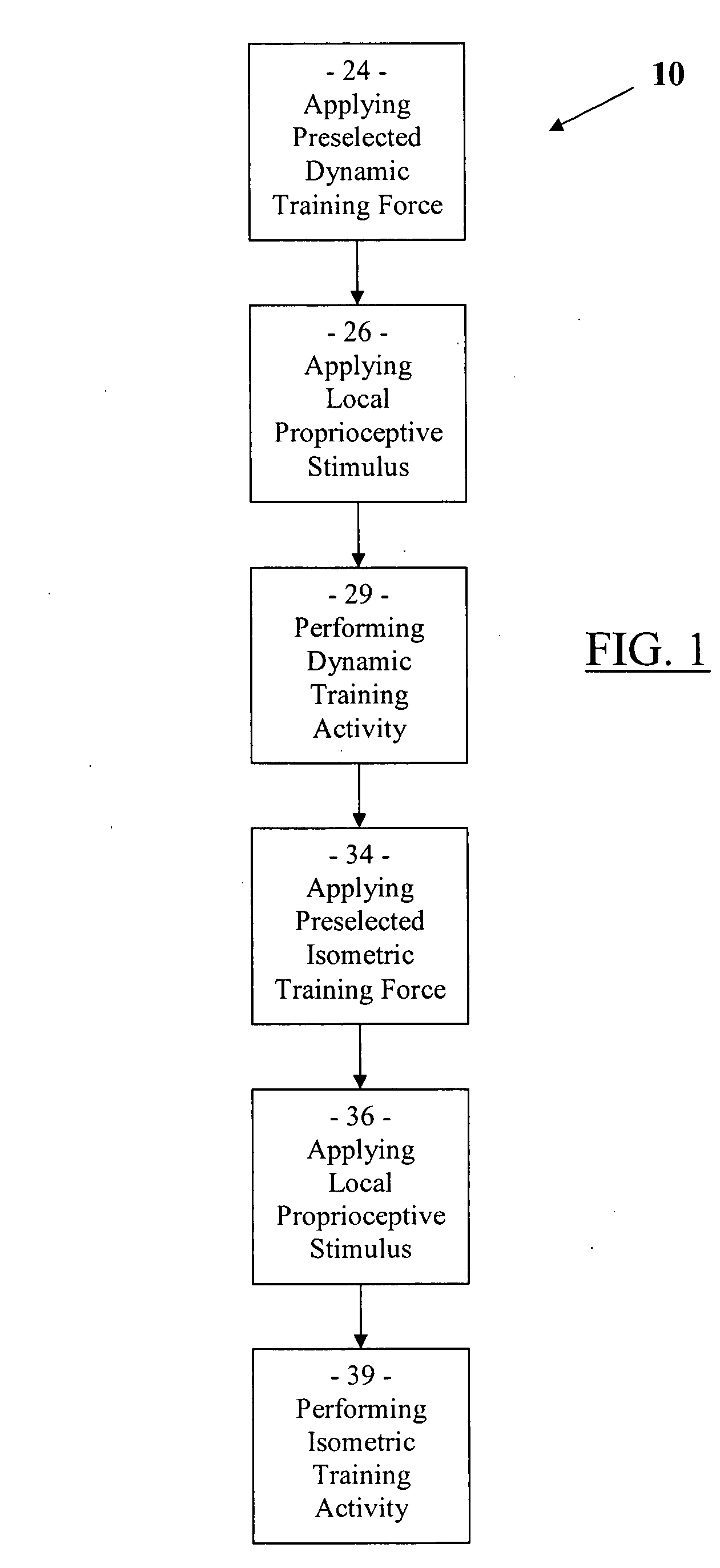 Biomechanical stimulation training method and apparatus