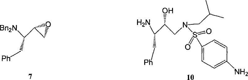 Method for synthesizing anti-aids drug amprenavir intermediate