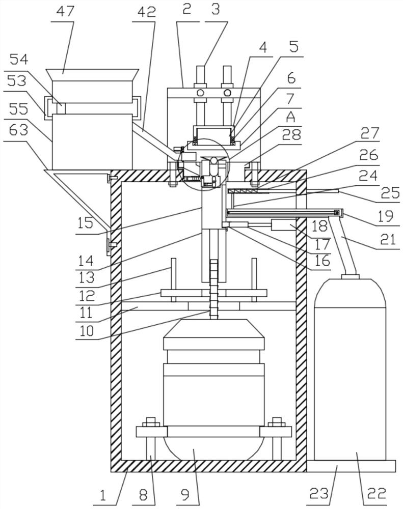 Pellet compressive strength detection device