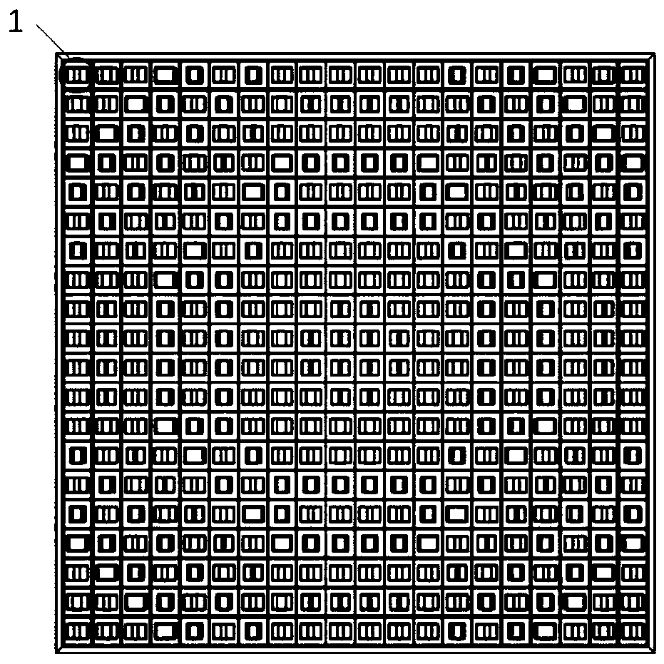 A metasurface-based reflective acoustic holographic imaging method and device