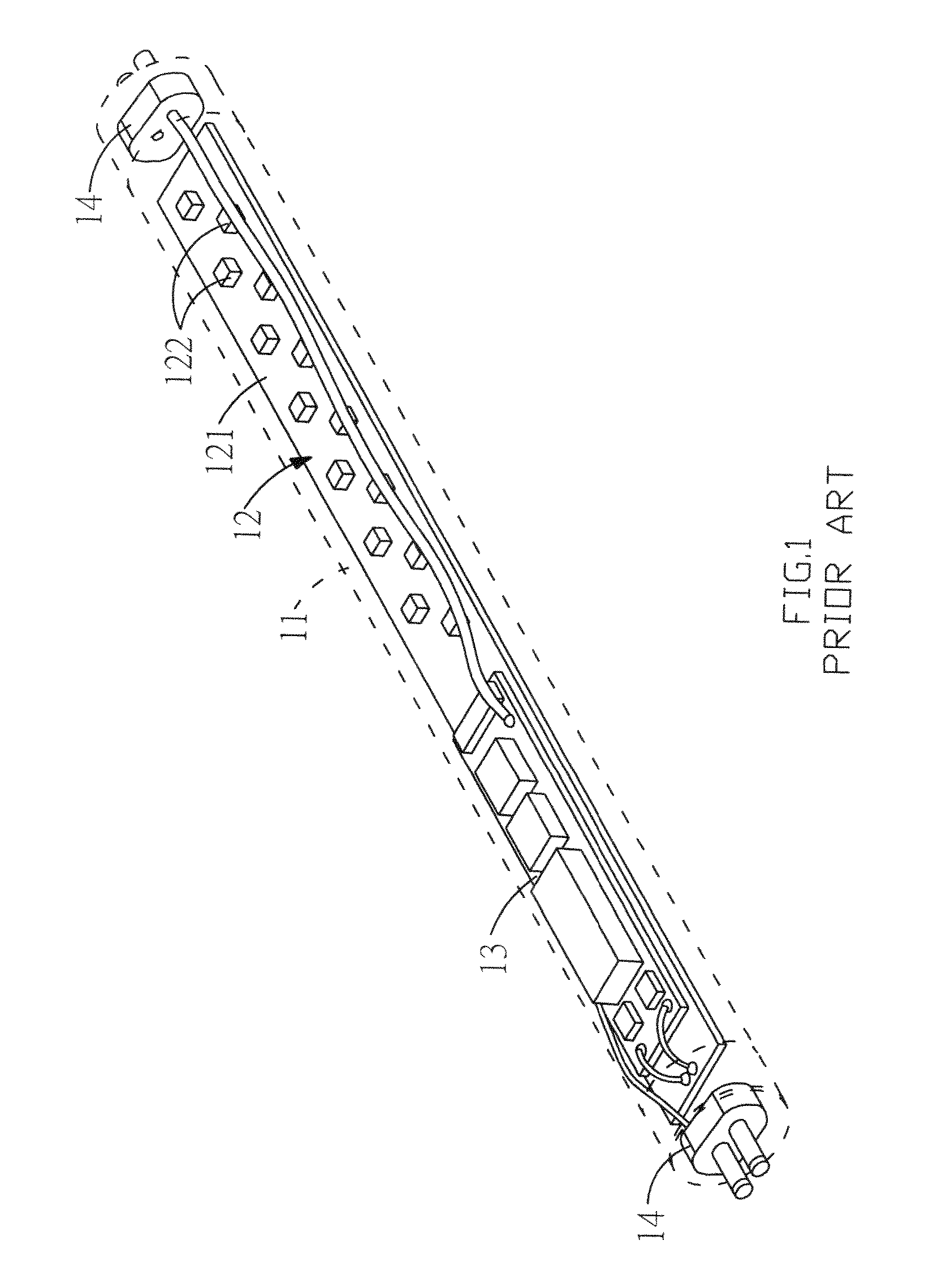 Separate LED lamp tube and light source module formed therefrom