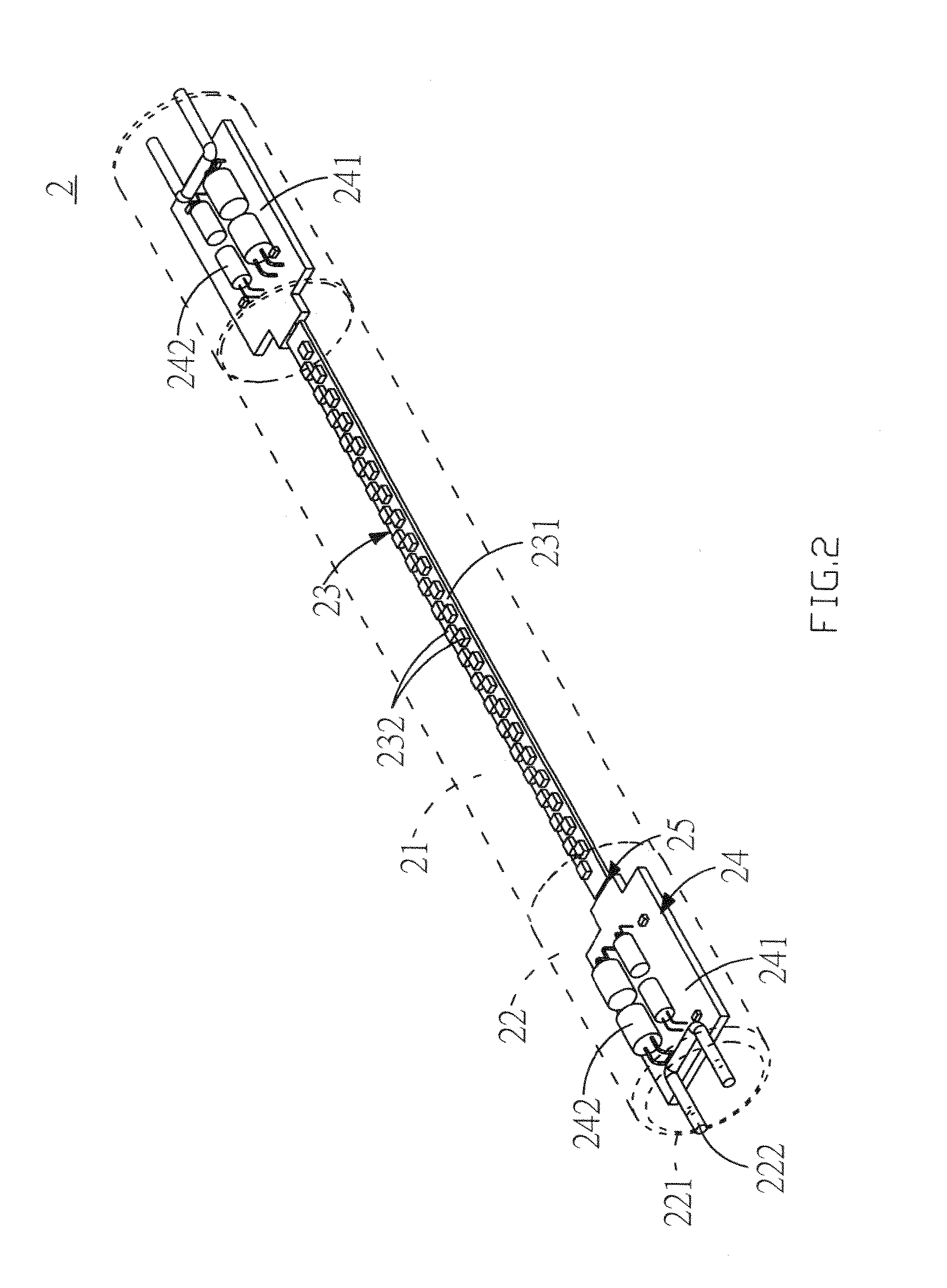 Separate LED lamp tube and light source module formed therefrom