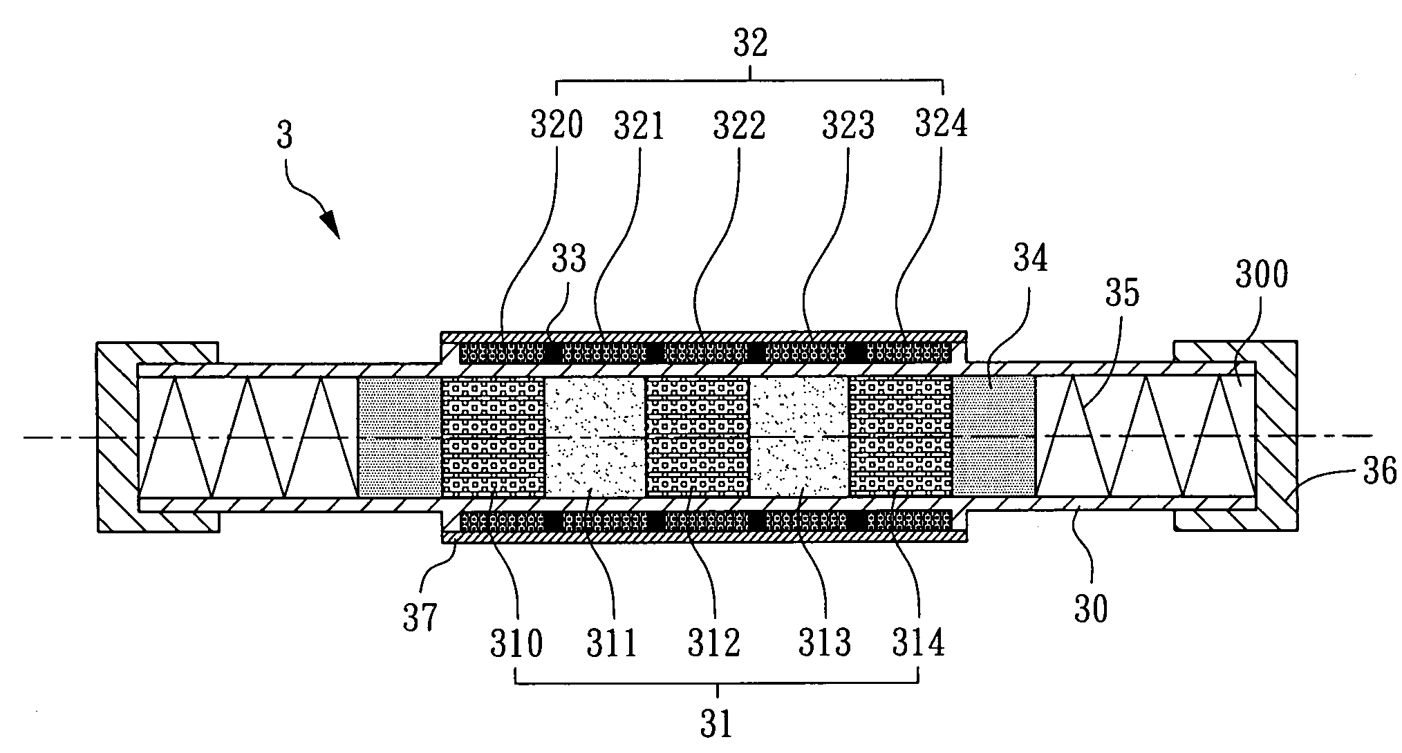 Reciprocating power generating module