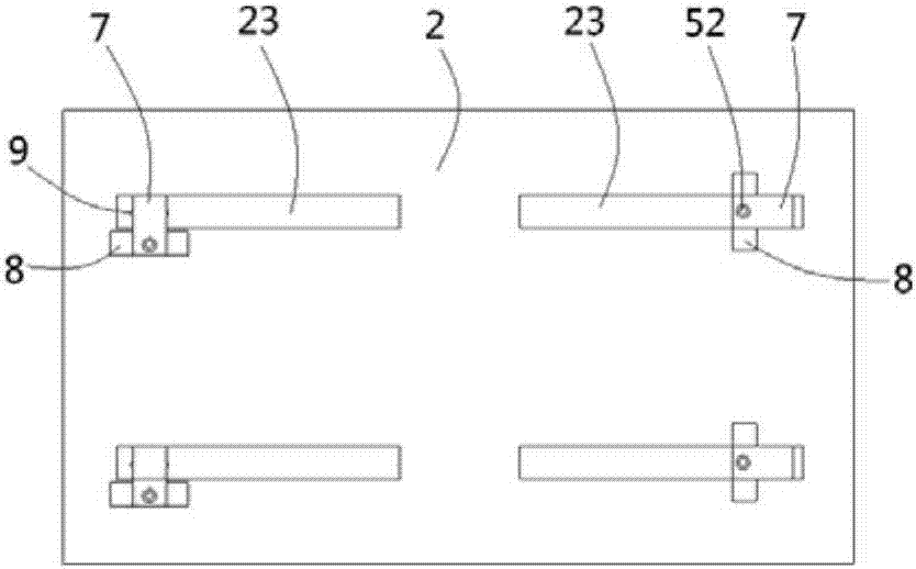 Grinding working table for casting molds