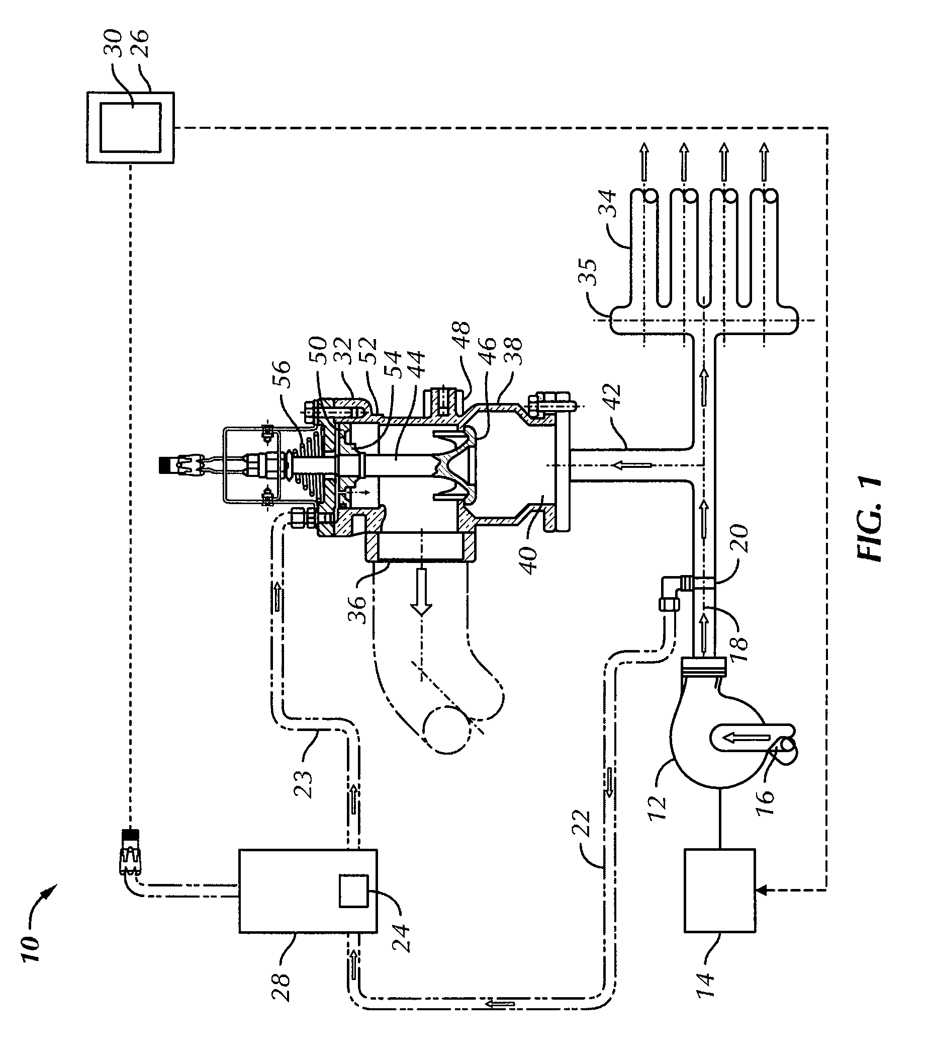 Method for Controlling the Discharge Pressure of an Engine-Driven Pump