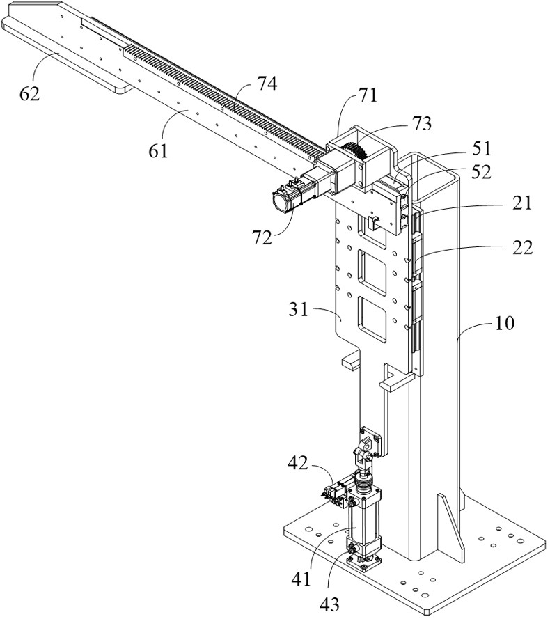 Automatic pressing device and method for pressing and retrieving materials