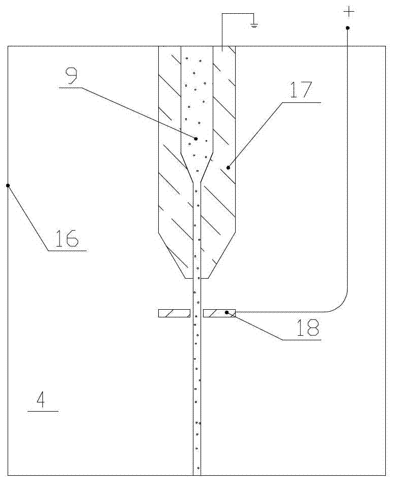 Electric field electrorheological jet polishing device