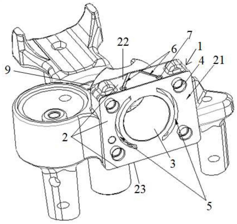 A kind of processing method of cylinder block of compressor