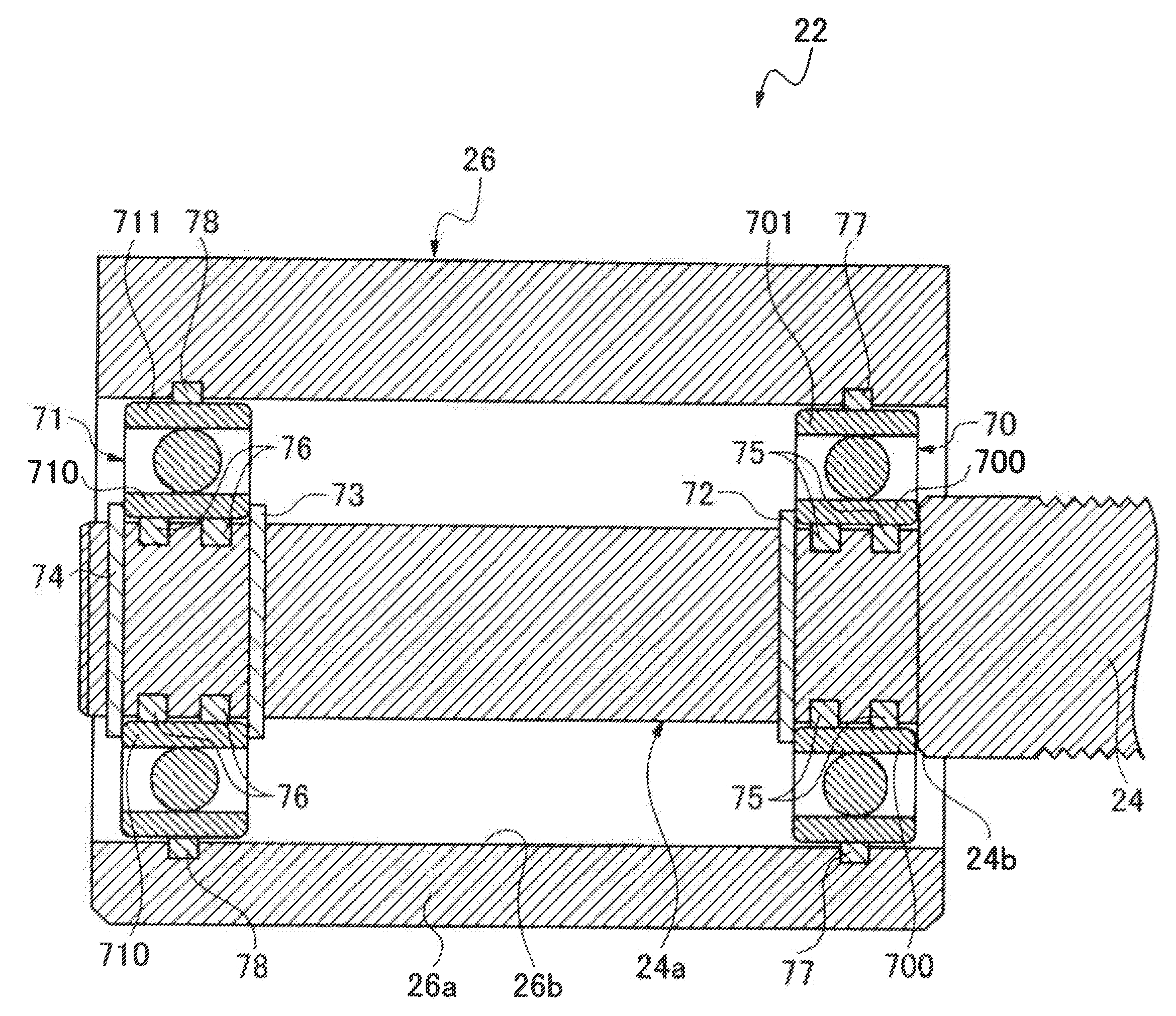 Driving mechanism and cutting apparatus having the driving mechanism