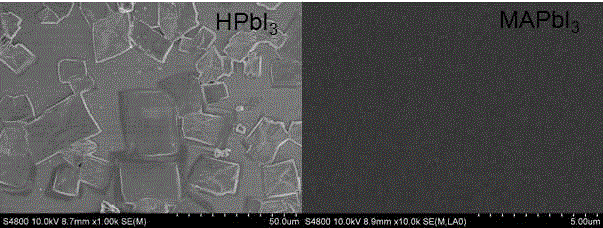 Novel method for preparing perovskite thin film