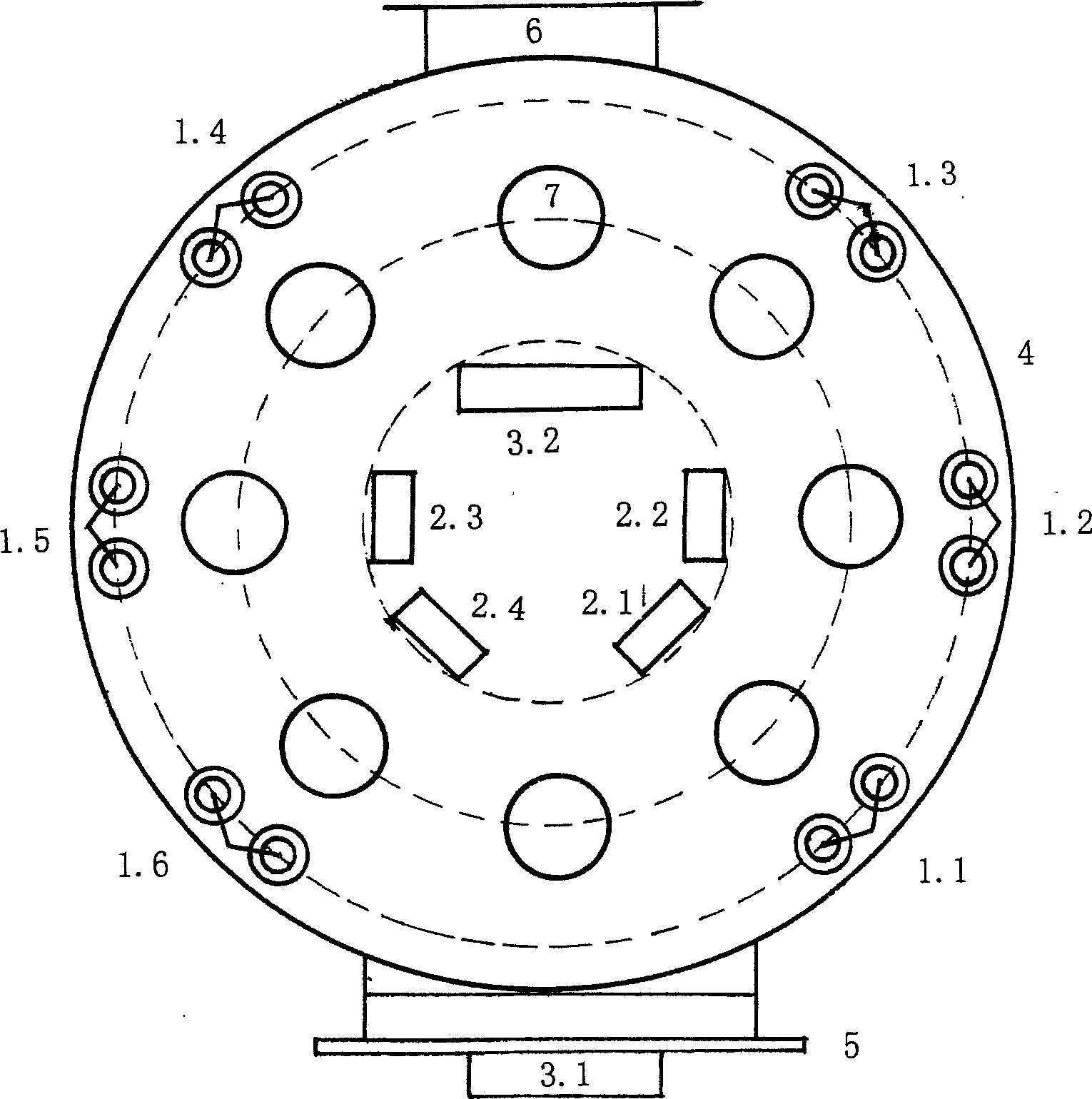 High oxidation resistance nanocrystalline-amorphous structured superhard composite film cutting tool and deposition method therefor