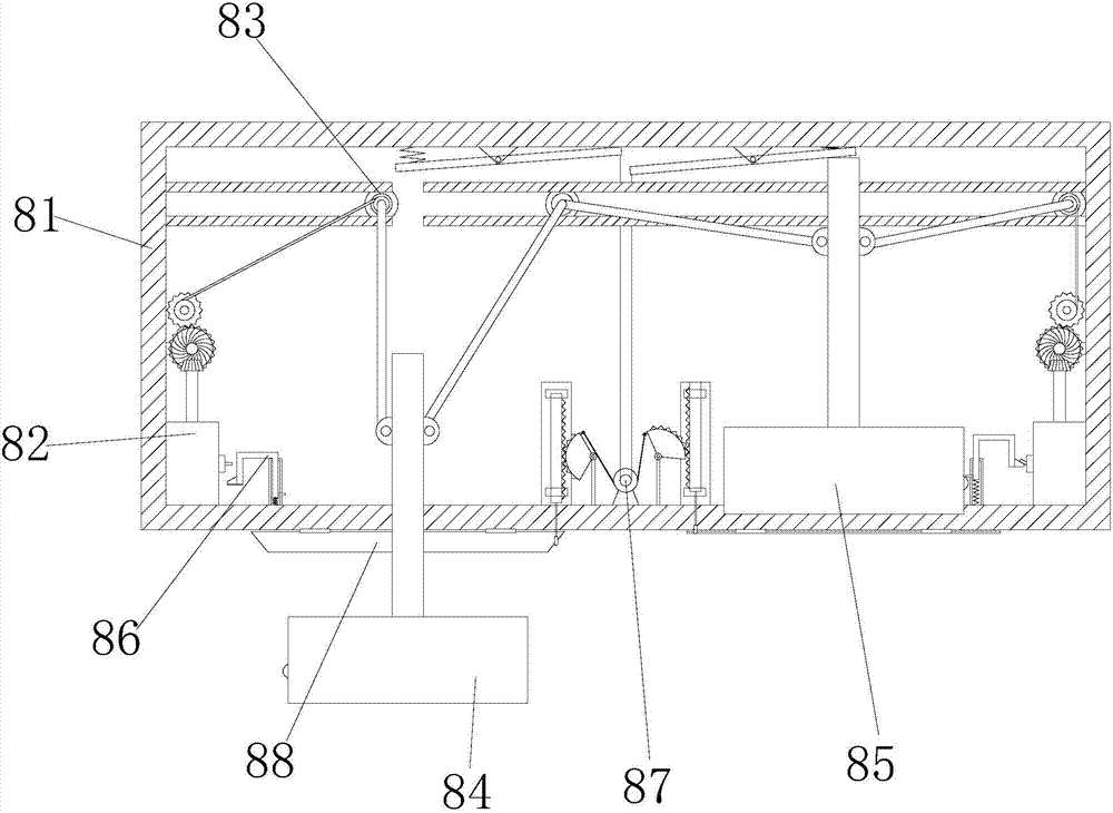 Continuous heat-sealing device for back-glue bags