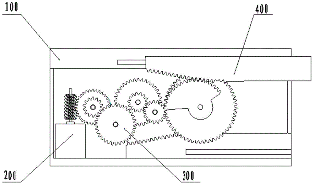 Automatic door operator and refrigerator provided with same