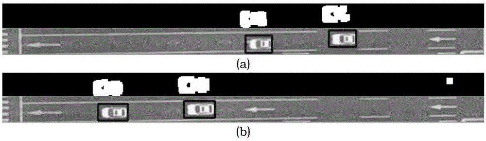 Intersection vehicle queuing length detection method based on aerial video