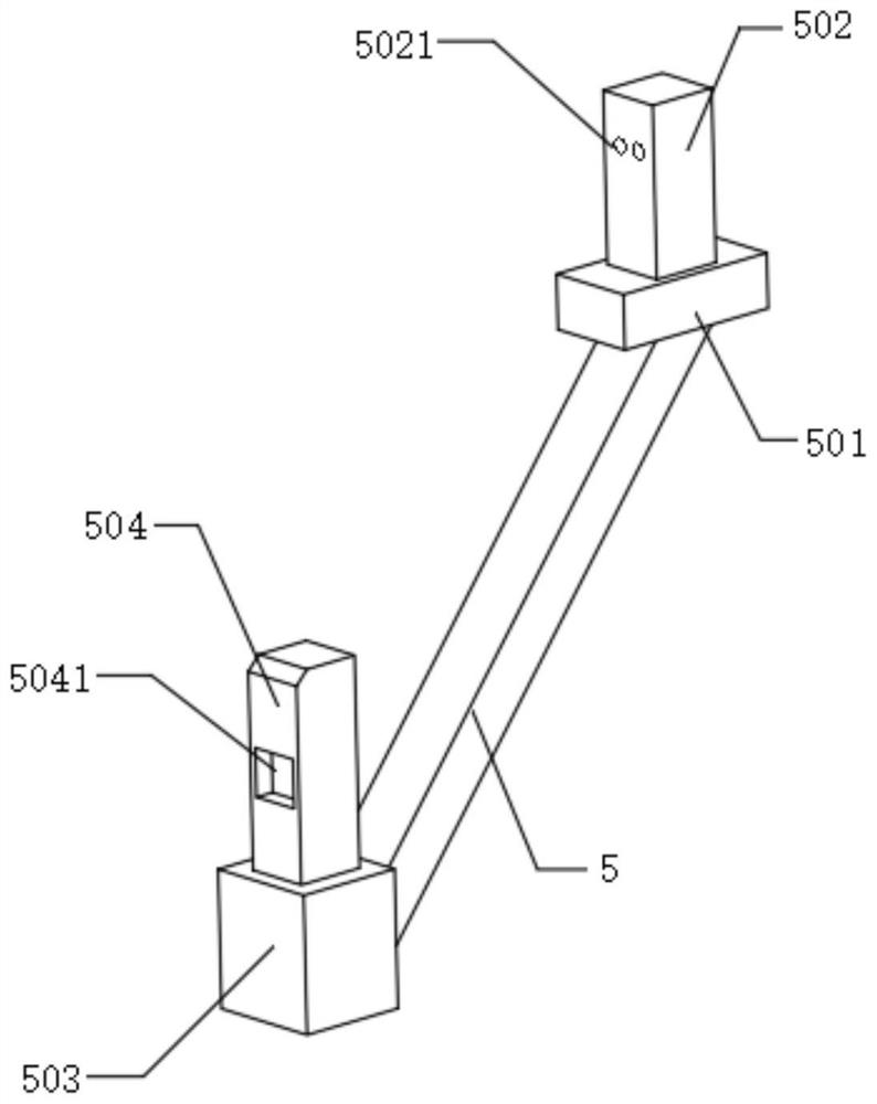 Node connecting device for prefabricated building structures