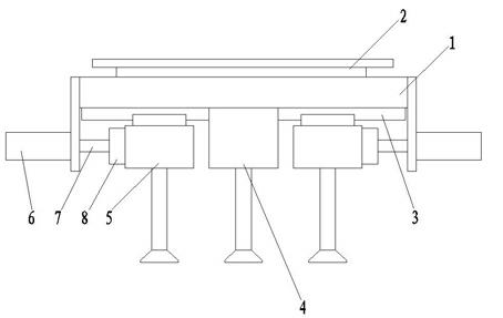 Pickup device of numerical control variable-pitch sorting machine