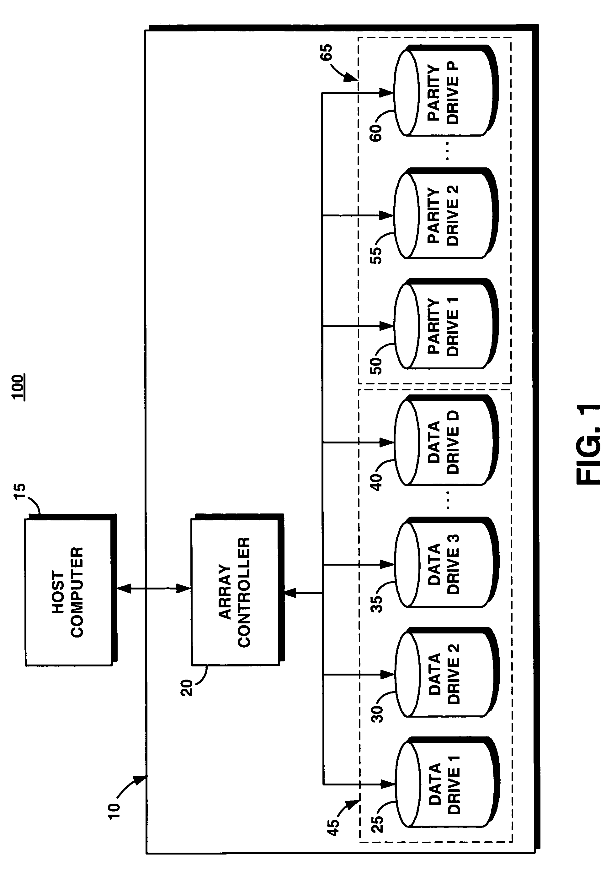 System and method for improving the performance of operations requiring parity reads in a storage array system