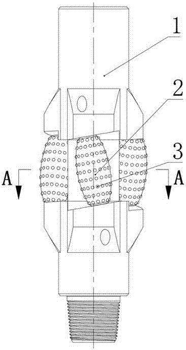 Anti-friction centralizer having anti-balling and boosted propelling functions