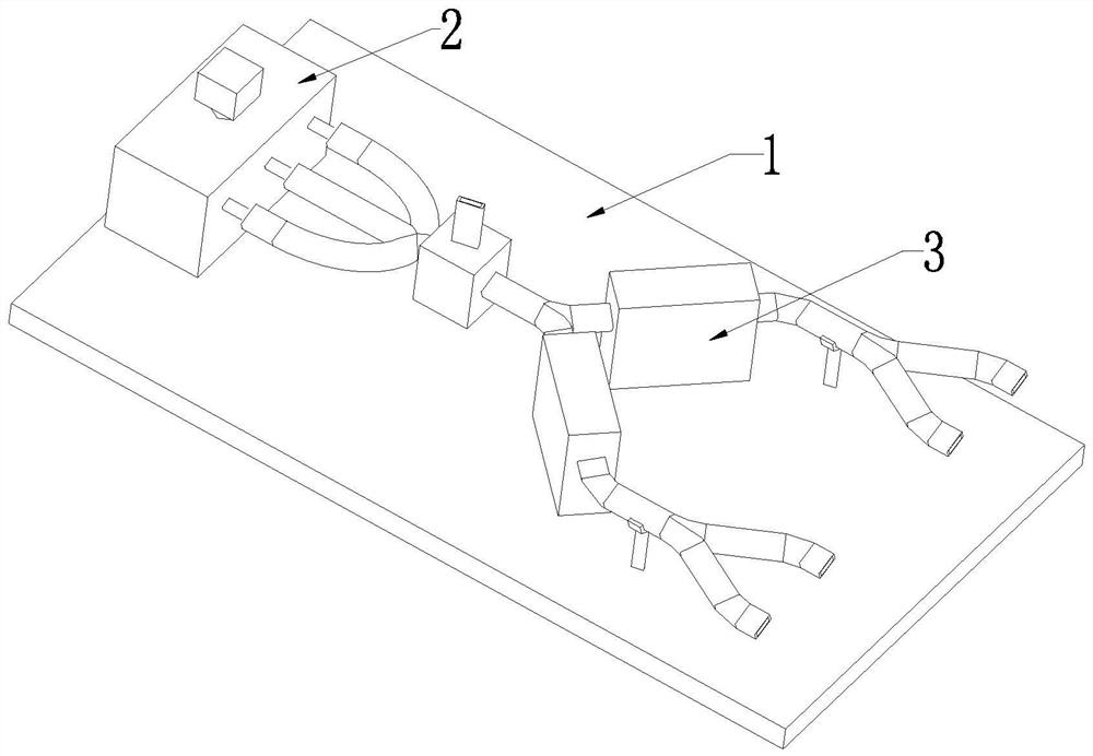 A grading purification and treatment system for waste incineration flue gas in power plants