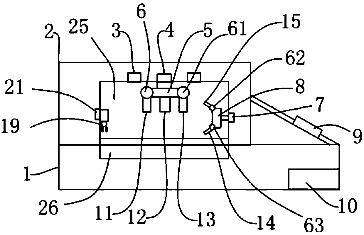 High-precision model locating device for five-axis numerical control machining