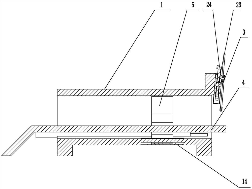 Fixing device for positioning rat for intragastric administration operation