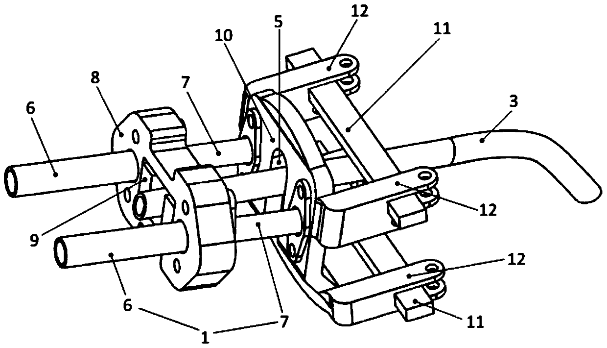 Pneumatic catheter feeding device for remotely operating trachea cannula