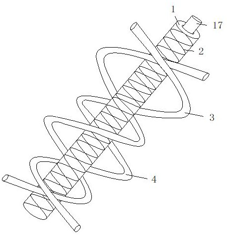 Novel skin-friendly elastic yarn and production process thereof