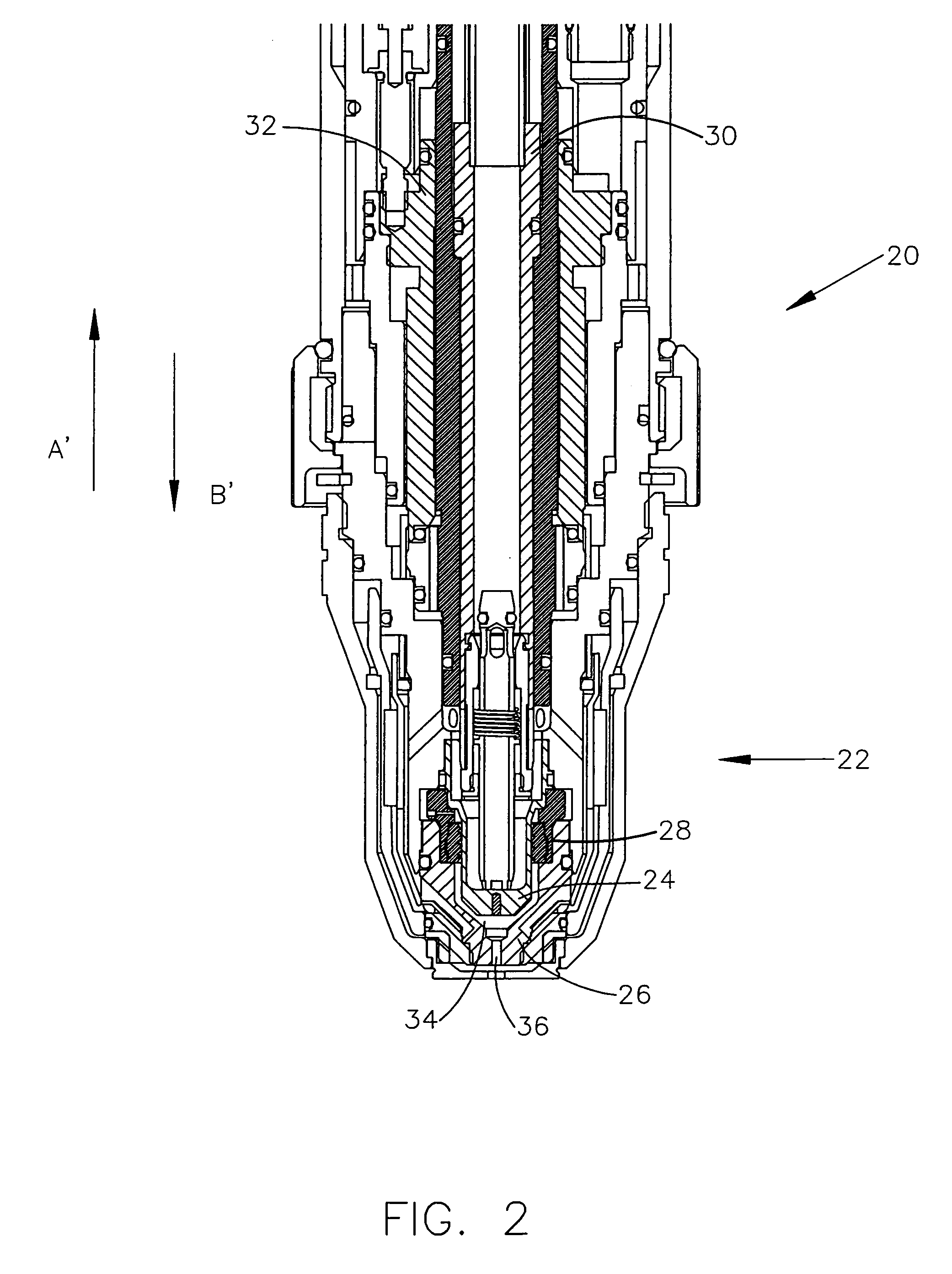 Plasma gas distributor with integral metering and flow passageways