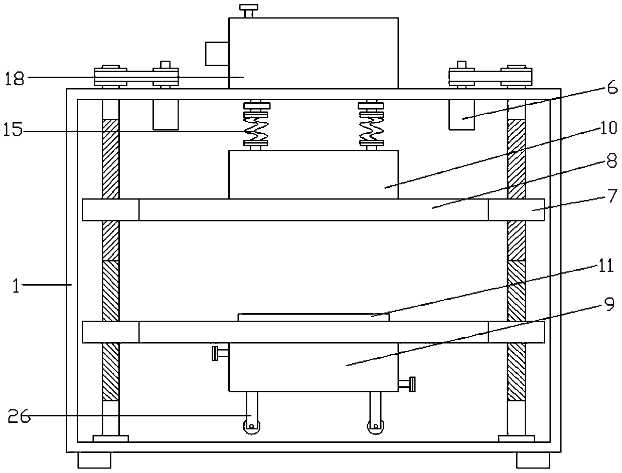 Molding device for producing degradable biologic film bags