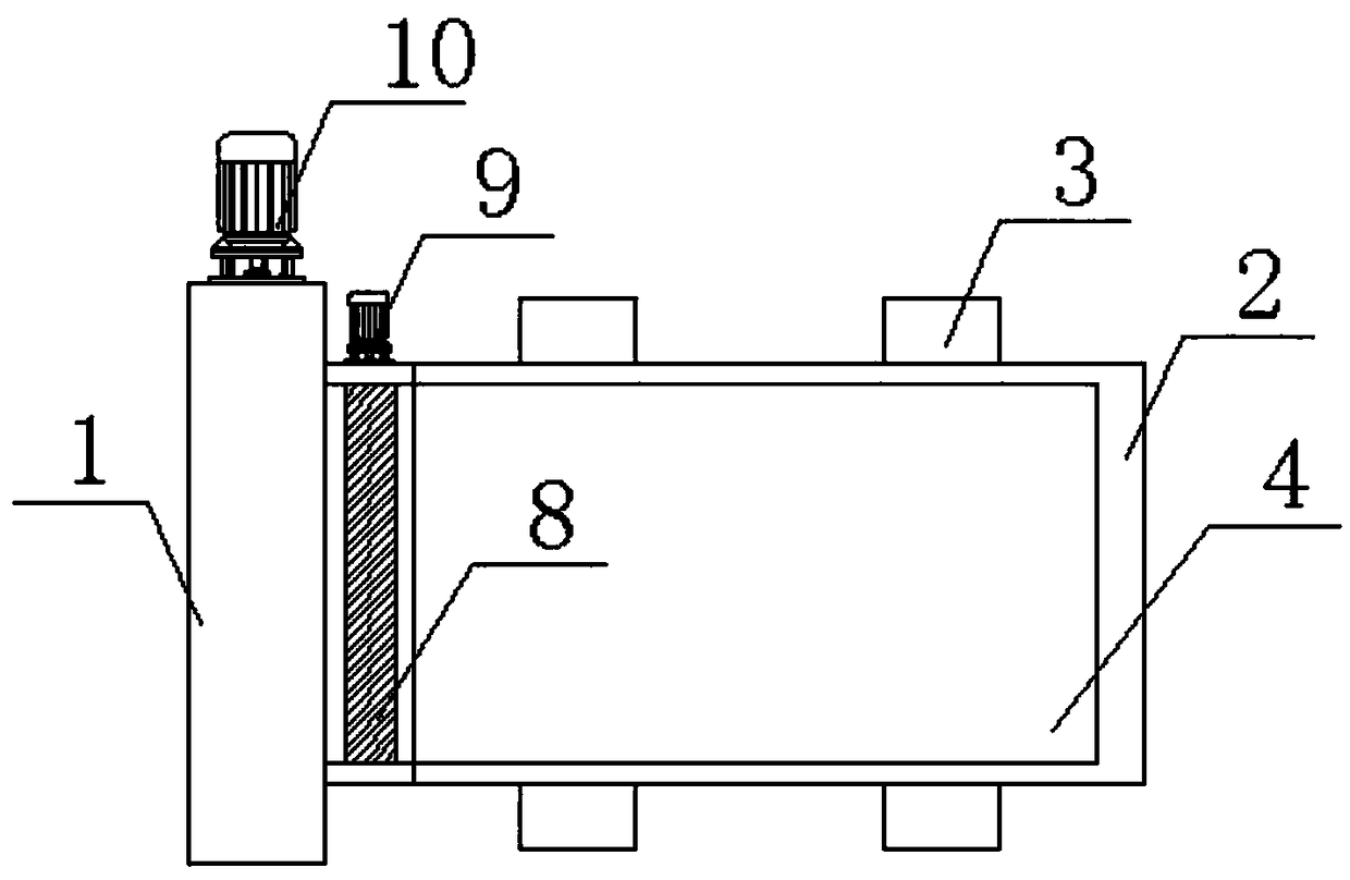 Grid for sewage treatment