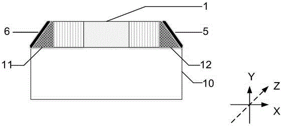 Ga2O3 material-based cap layer composite double-gate P-type metal-oxide-semiconductor field-effect transistor (PMOSFET) and preparation method thereof