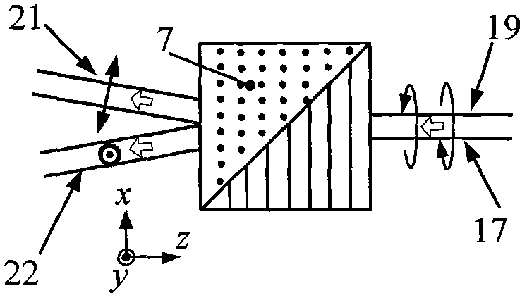 Homodyne laser vibrometer with dual circular polarization interference and dual Wollastedt prisms