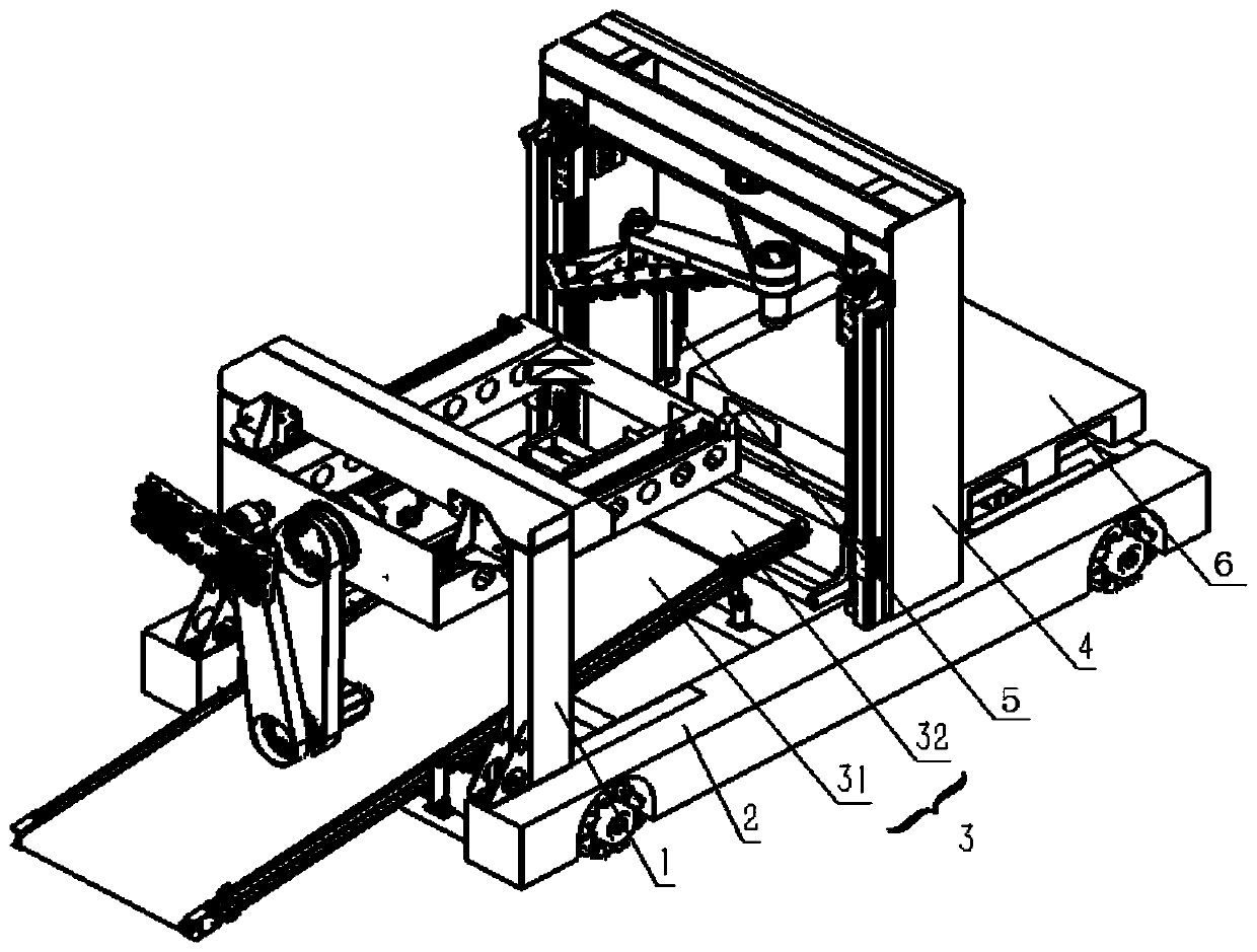 A mobile robot for automatic loading and unloading of goods