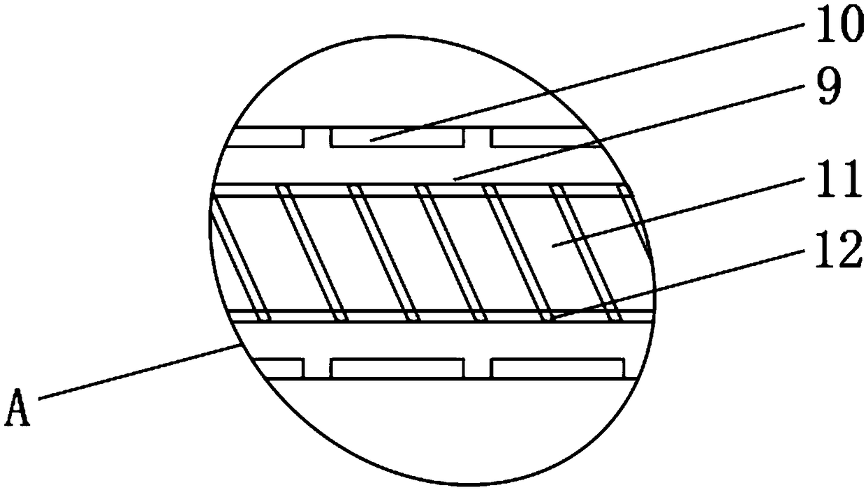 Environment-friendly refrigerator cabinet door profile extrusion device and extrusion method