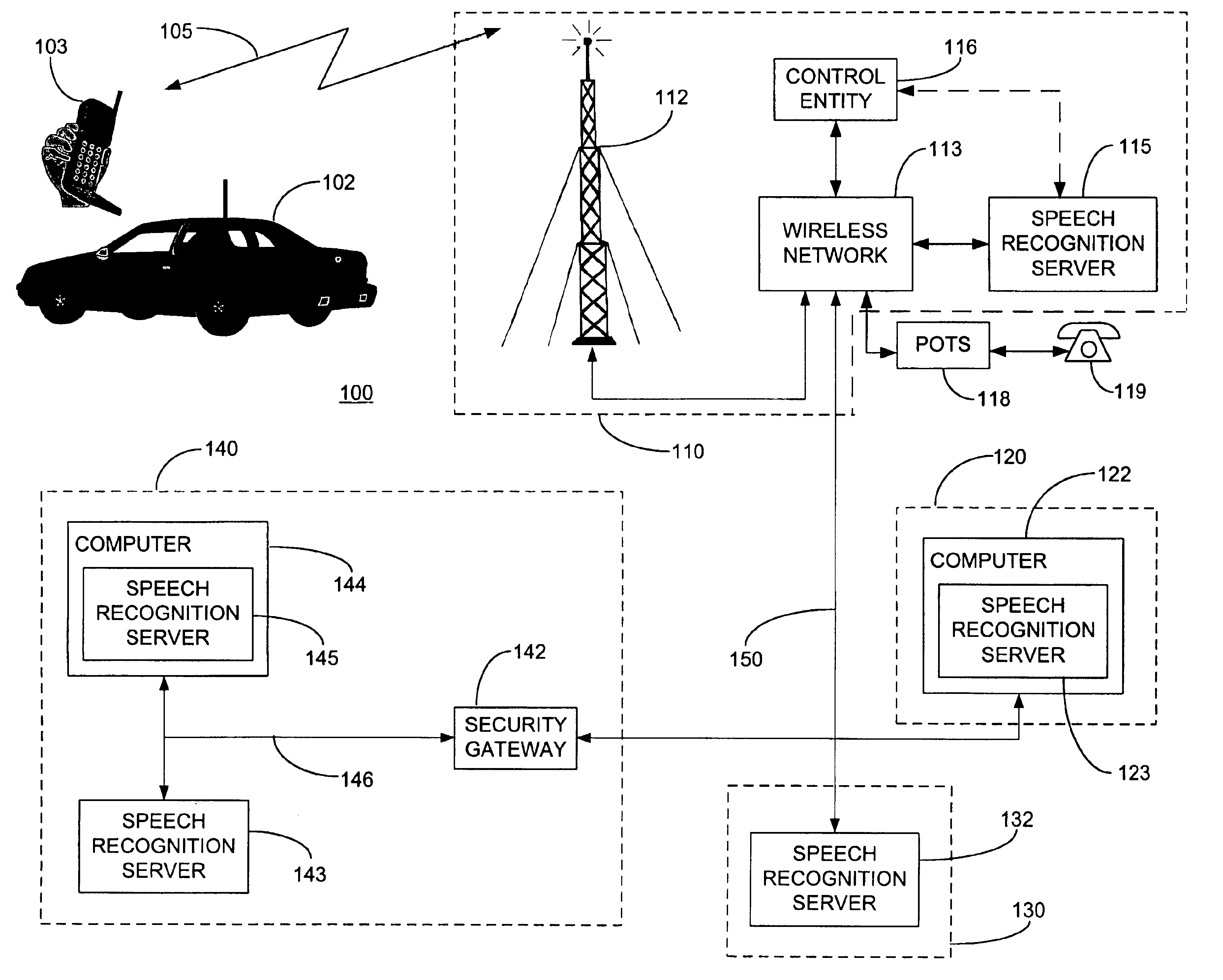 Method and apparatus for processing an input speech signal during presentation of an output audio signal