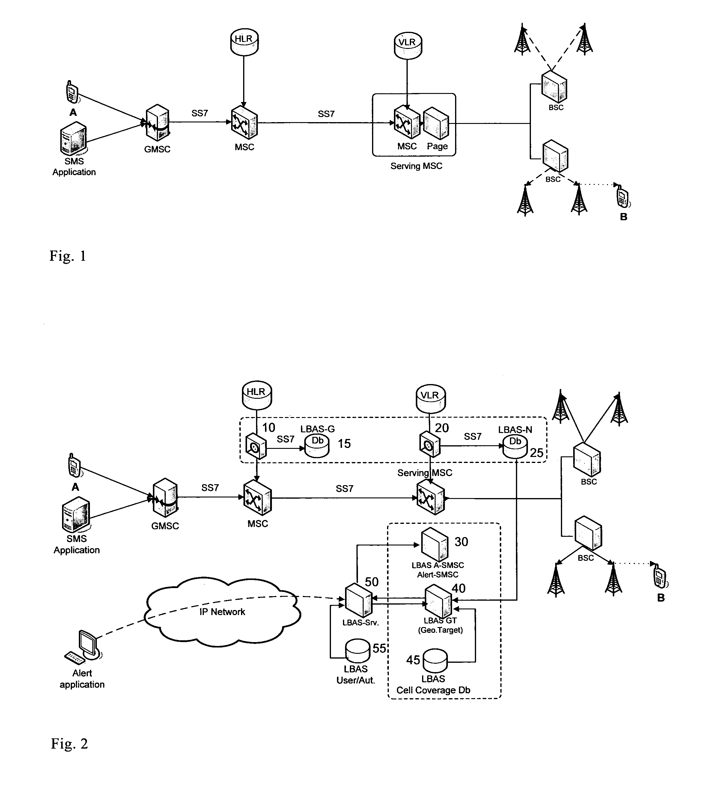 Alert system with controlled load of network