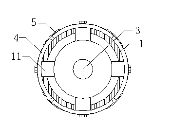 No-dumping vibrationless pore-forming compaction processing method for mollisol foundations