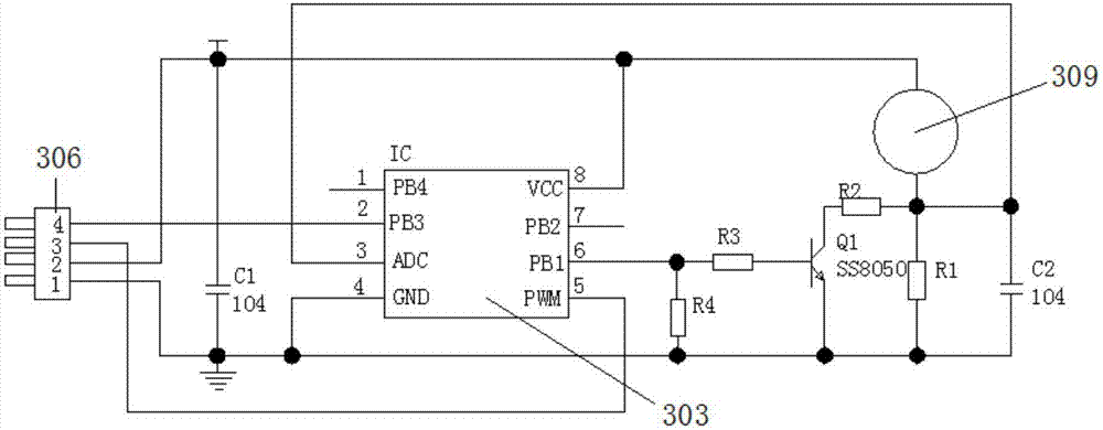 Air quality sensor and external use type air quality sensor equipment for smart phone